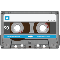 objects & audio cassette free transparent png image.