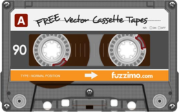 objects & Audio cassette free transparent png image.