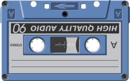 objects & Audio cassette free transparent png image.