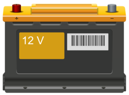 cars & Automotive battery free transparent png image.