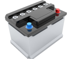 cars & Automotive battery free transparent png image.