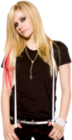 celebrities & Avril Lavigne free transparent png image.