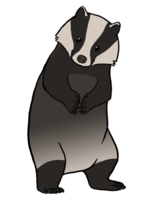 animals & Badger free transparent png image.