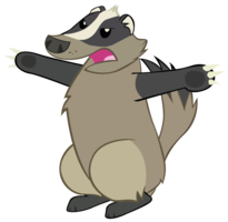 animals & badger free transparent png image.