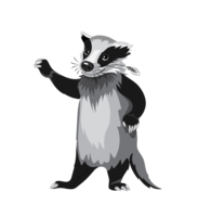 animals & badger free transparent png image.