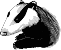 animals & Badger free transparent png image.