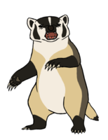 animals & badger free transparent png image.