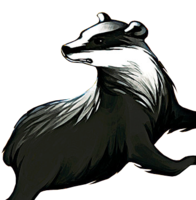 animals & badger free transparent png image.