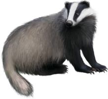 animals & badger free transparent png image.