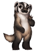 animals & Badger free transparent png image.