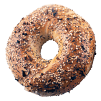 food & Bagel free transparent png image.