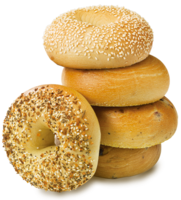 food & Bagel free transparent png image.