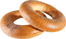 food & Bagel free transparent png image.