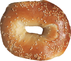 food & Bagel free transparent png image.