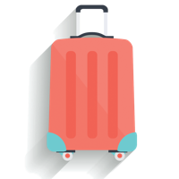 clothing & baggage free transparent png image.