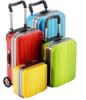 clothing & Baggage free transparent png image.