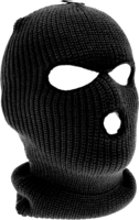 clothing & Balaclava mask free transparent png image.