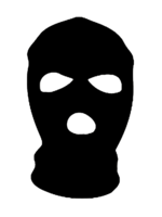 clothing & Balaclava mask free transparent png image.