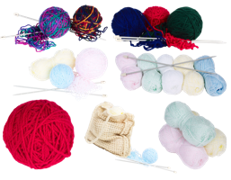 clothing & Ball yarn free transparent png image.