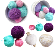 clothing & ball yarn free transparent png image.