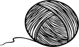 clothing & Ball yarn free transparent png image.