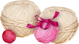 clothing & Ball yarn free transparent png image.