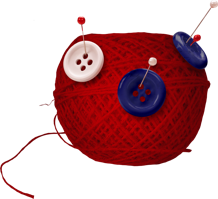 clothing & Ball yarn free transparent png image.