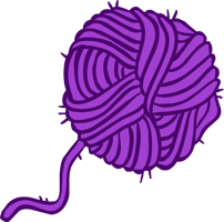 clothing & Ball yarn free transparent png image.