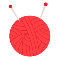 clothing & Ball yarn free transparent png image.