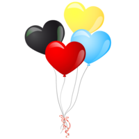 objects & Balloon free transparent png image.