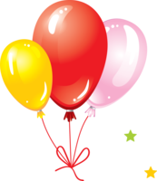 objects & Balloon free transparent png image.