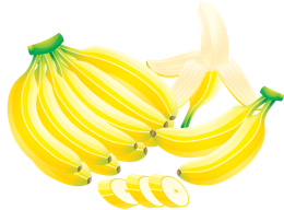 fruits & Banana free transparent png image.