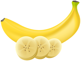 fruits & Banana free transparent png image.