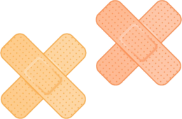 objects & Bandage free transparent png image.