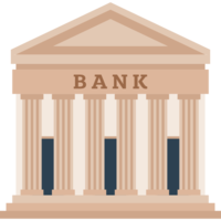 architecture & Bank free transparent png image.