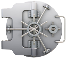 technic & Bank vault free transparent png image.