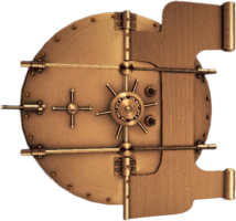 technic & Bank vault free transparent png image.