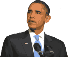 celebrities & barack obama free transparent png image.