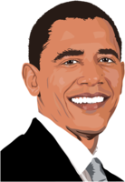 celebrities & Barack Obama free transparent png image.
