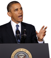 celebrities & Barack Obama free transparent png image.