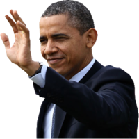 celebrities & Barack Obama free transparent png image.