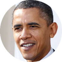 celebrities & barack obama free transparent png image.