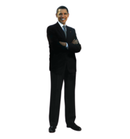 celebrities & Barack Obama free transparent png image.