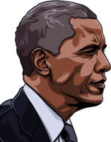 celebrities & barack obama free transparent png image.