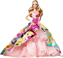 heroes & Barbie free transparent png image.