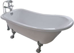 furniture & bathtub free transparent png image.