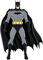 heroes & Batman free transparent png image.