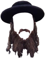 people & Beard free transparent png image.