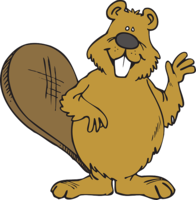 animals & Beaver free transparent png image.