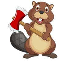 animals & beaver free transparent png image.